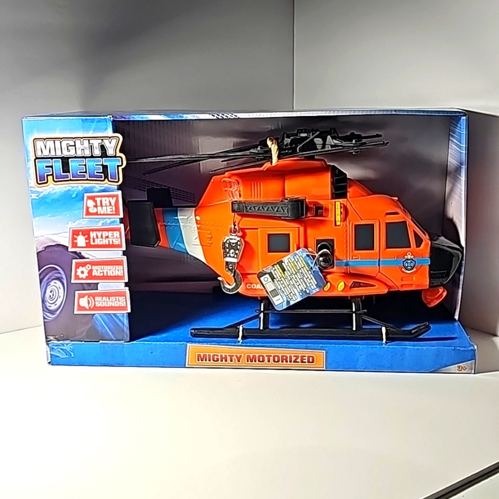 Mighty Fleet Motorized Helicopter Toy